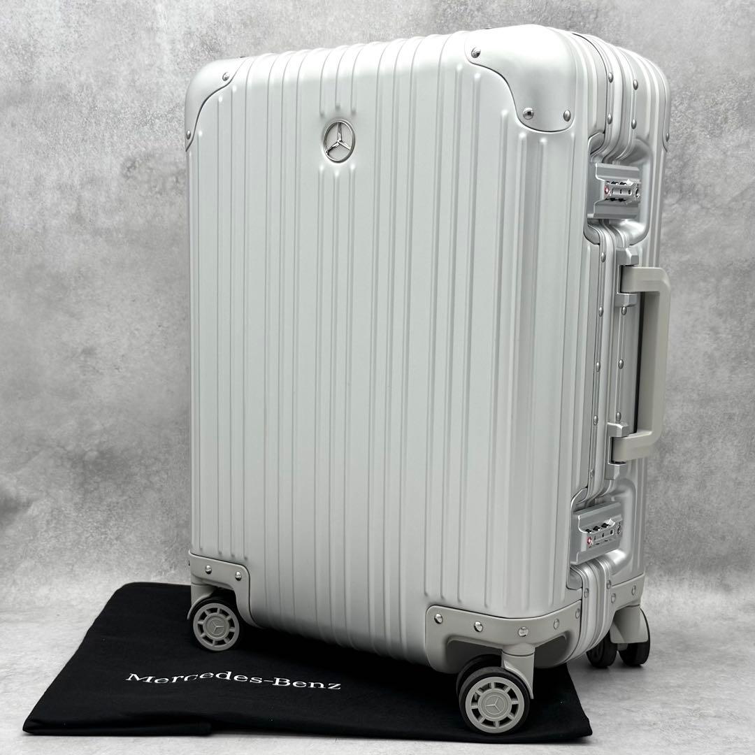 Mercedes Benz アルミスーツケース 32L 4輪 TSAロック搭載 □Mercedes-Benz□ベンツアルミスーツケース32L