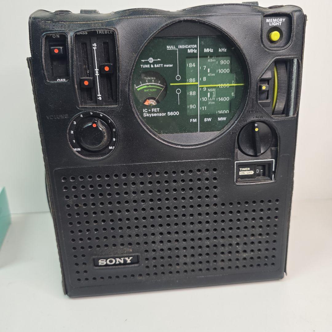 受信okSONY ICF-5600スカイセンサー5600 希少acアダプター付属 - メルカリ