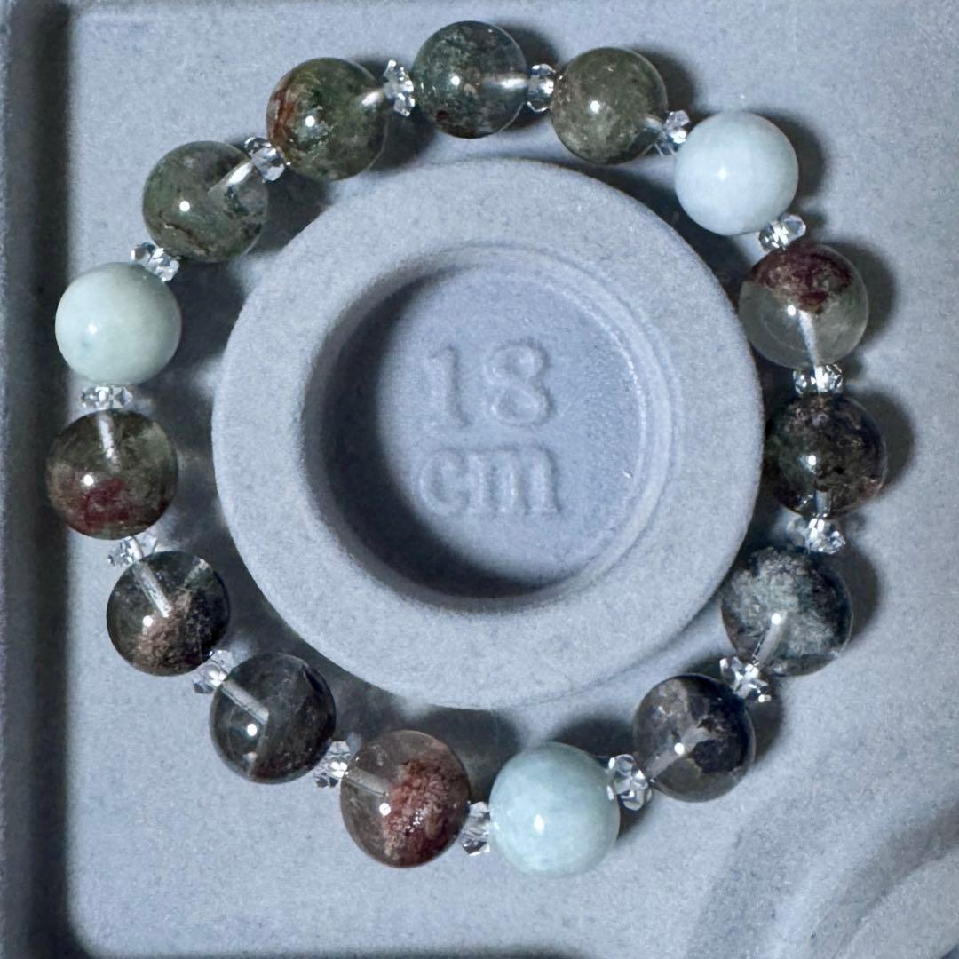 【新品未使用】龍神ガーデンファントムクォーツブレスレット、13.0〜13.9mm