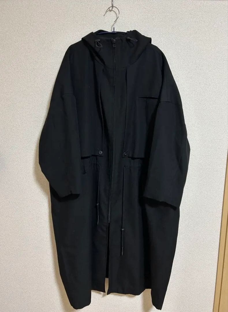 dulcamara 18aw bigフラップロングコート　ドゥルカマラ　サイズ0 dulcamara Dulcamara よそいきBIGフラップロングコート(18AW) 18aw big