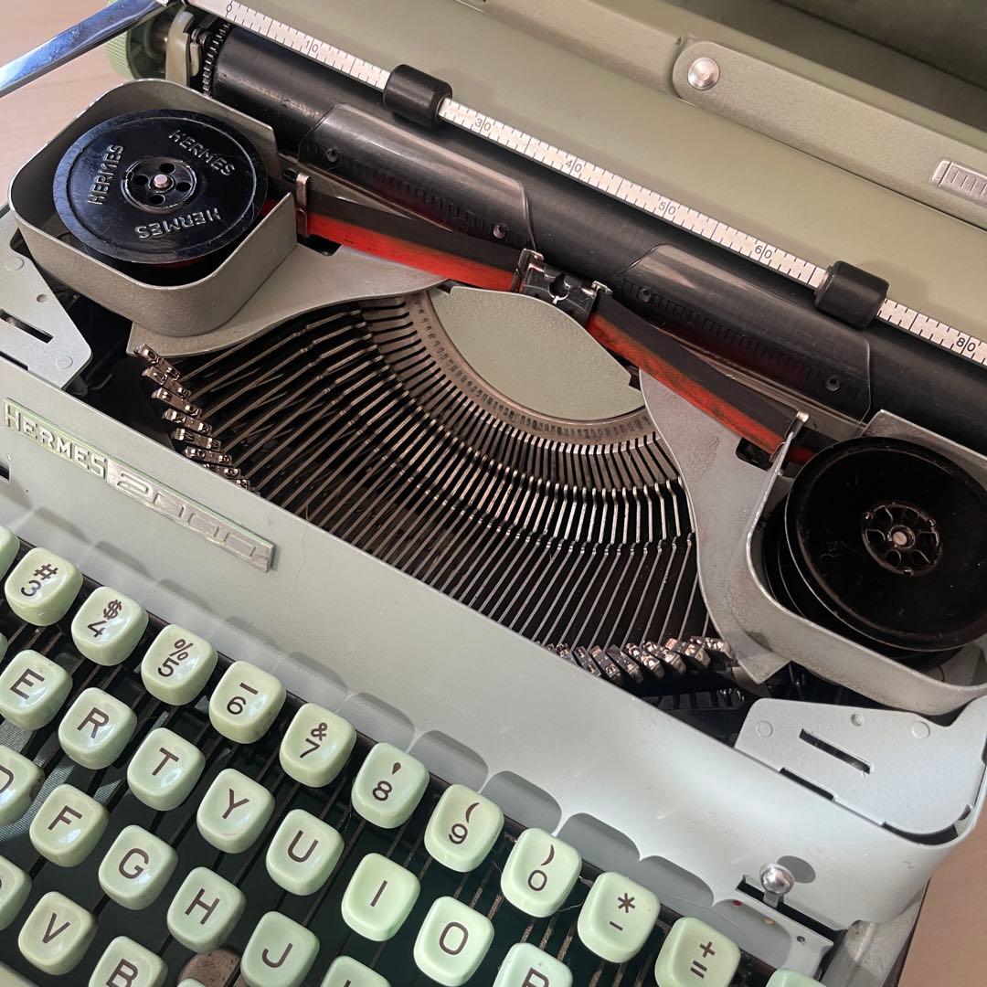 bhq様専門□タイプライター□エルメス 2000 動作未確認 ビンテージ
