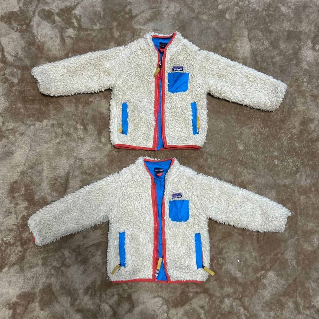 patagonia フリースジャケット レトロX 2T 双子 Patagonia☆メンズ:クラシック.レトロX.ジャケット(Dark Green