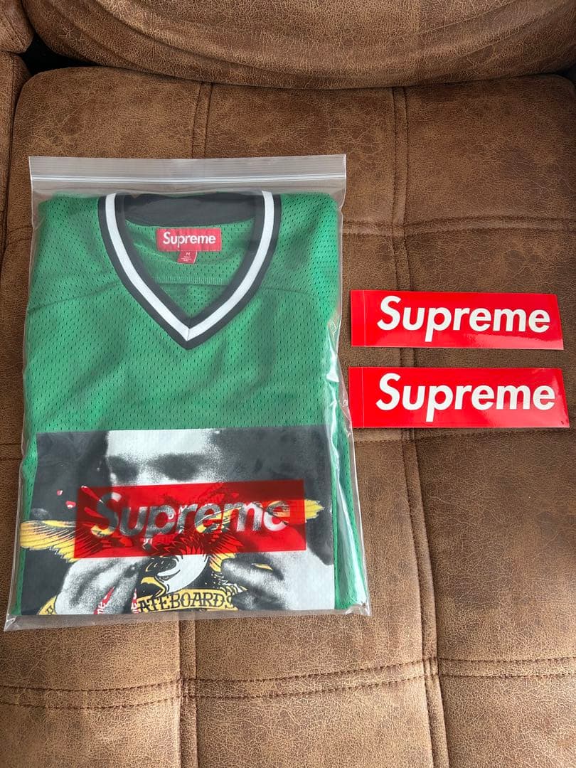 トップス Supreme x ANTIHERO Ozzy Hockey Jersey Supreme Antihero Ozzy Hockey Jersey | Green | FARFETCH
