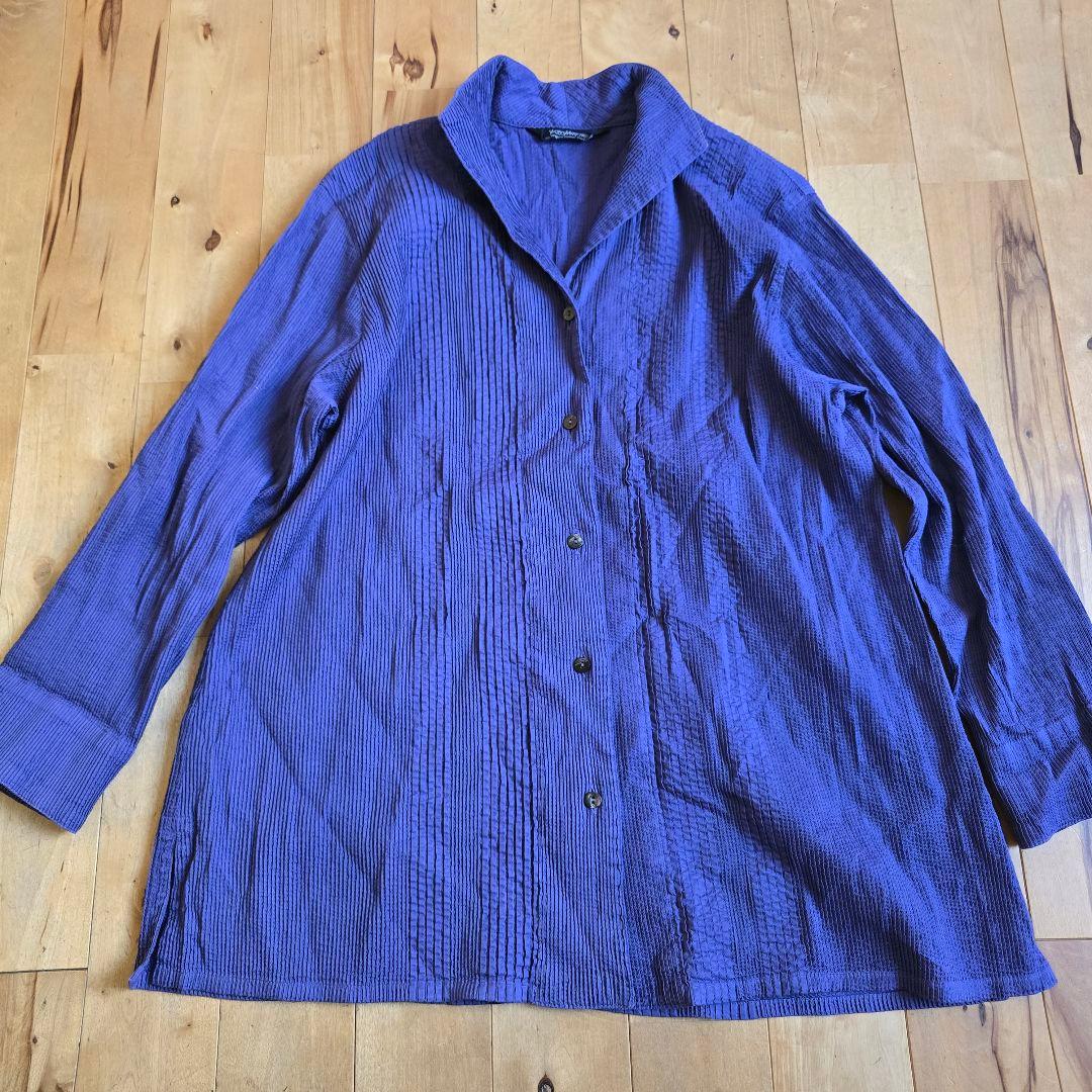 YACCOMARICARD ヤッコマリカルド ピンタック シャツ ブラウス - メルカリ