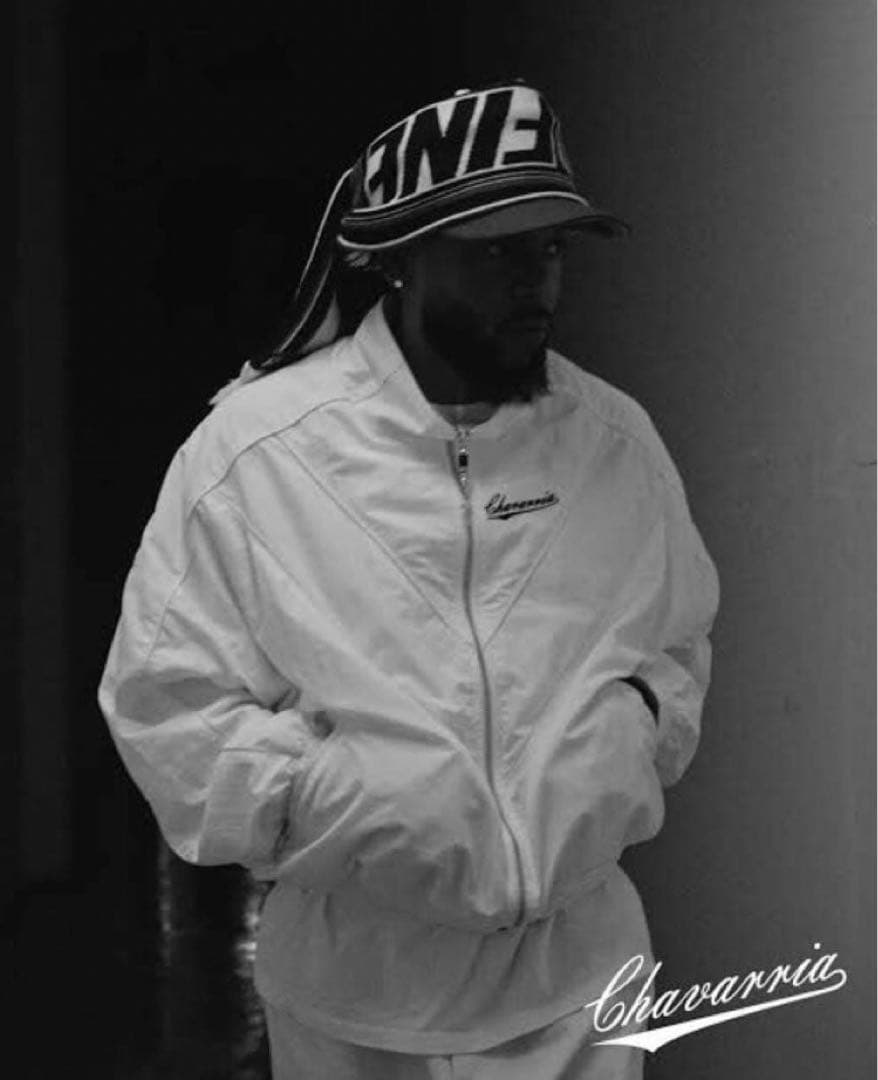 WILLY CHAVARRIA ブルゾン　シャカシャカ　ケンドリックラマー WILLY CHAVARRIA Ruff Rider Logo-Embroidered Wool Bomber Jacket for