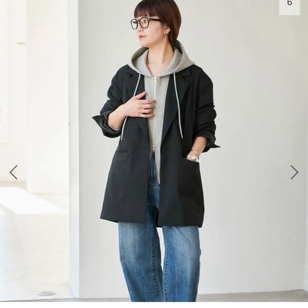 新品 タグ付き スピックアンドスパン TRロングジャケット - メルカリ