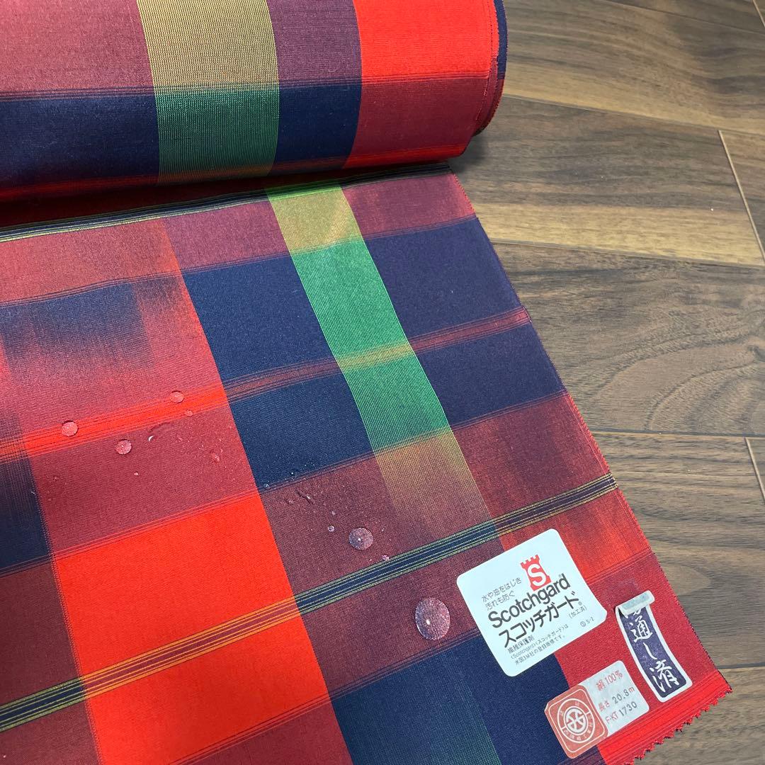 着物ワンピーステントラインマキシ丈《14》紬や大島紬等《7マルキ含む》M〜L