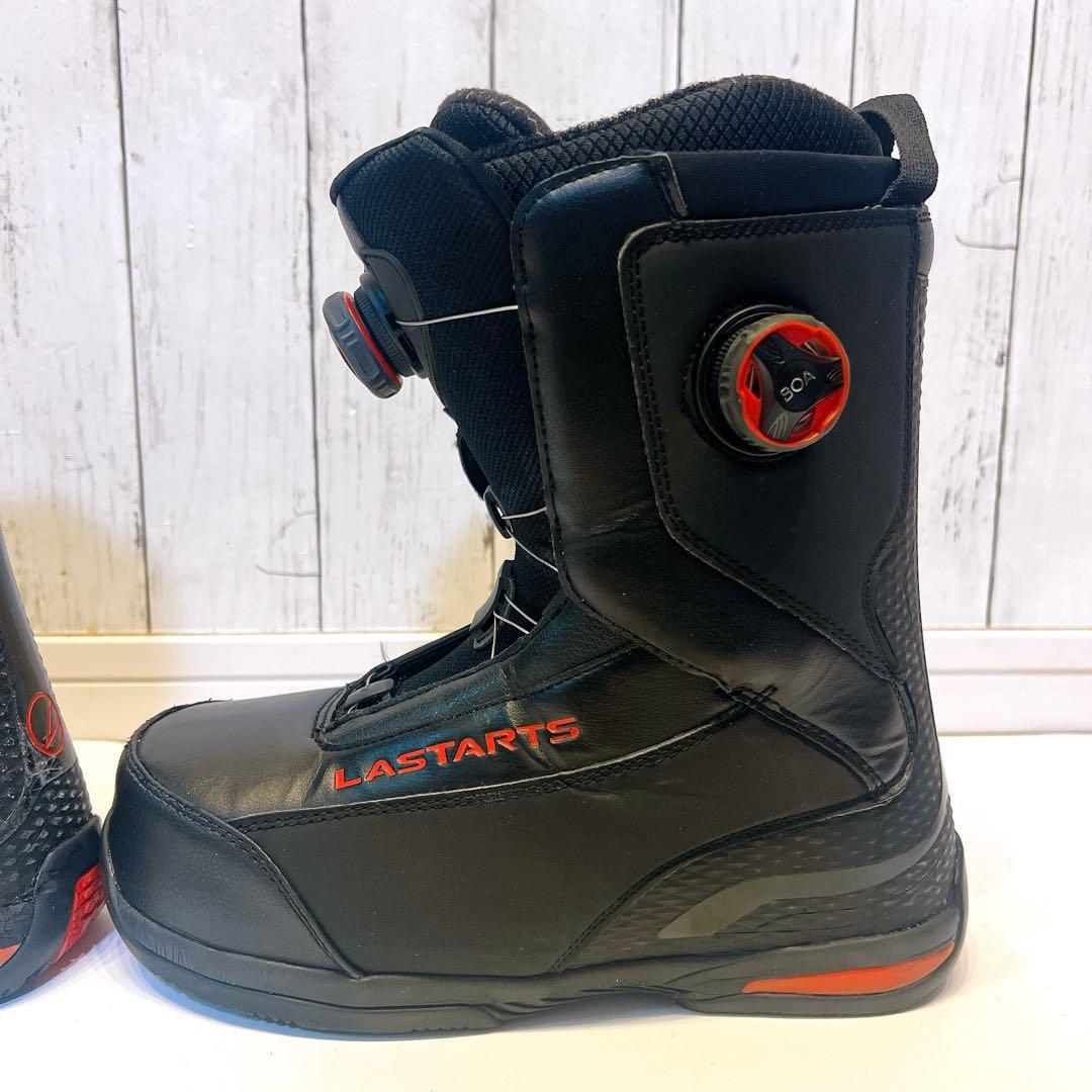 【美品】LASTARTS スノーボードブーツ 25.5cm Boa ダブルボア