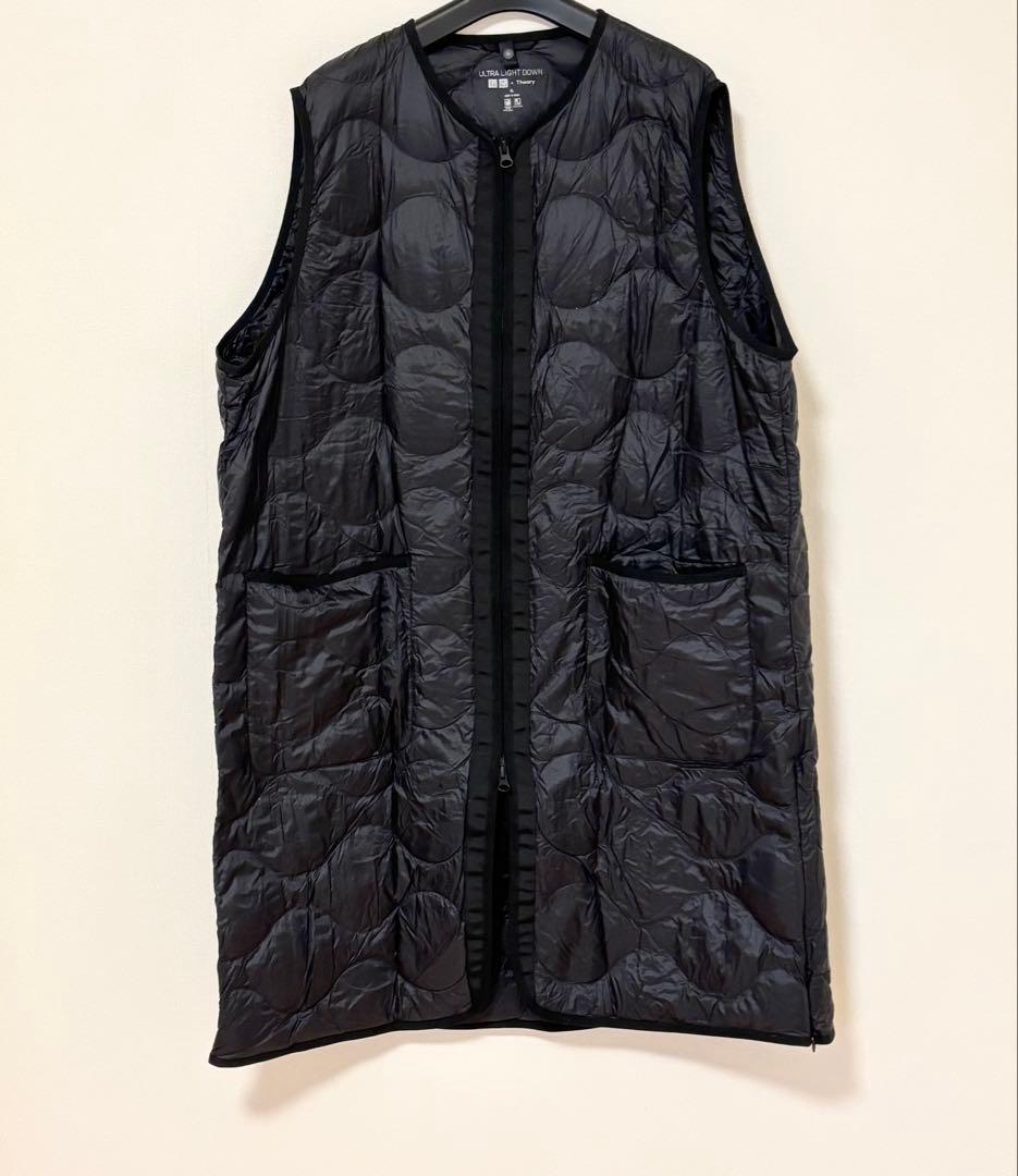 UNIQLO×Theory ウルトラライトダウンロングベスト　XL ユニクロ公式 | ウルトラライトダウンロングベスト