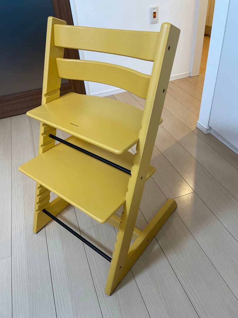 ストッケ トリップトラップとベビーセットのセット サンフラワー