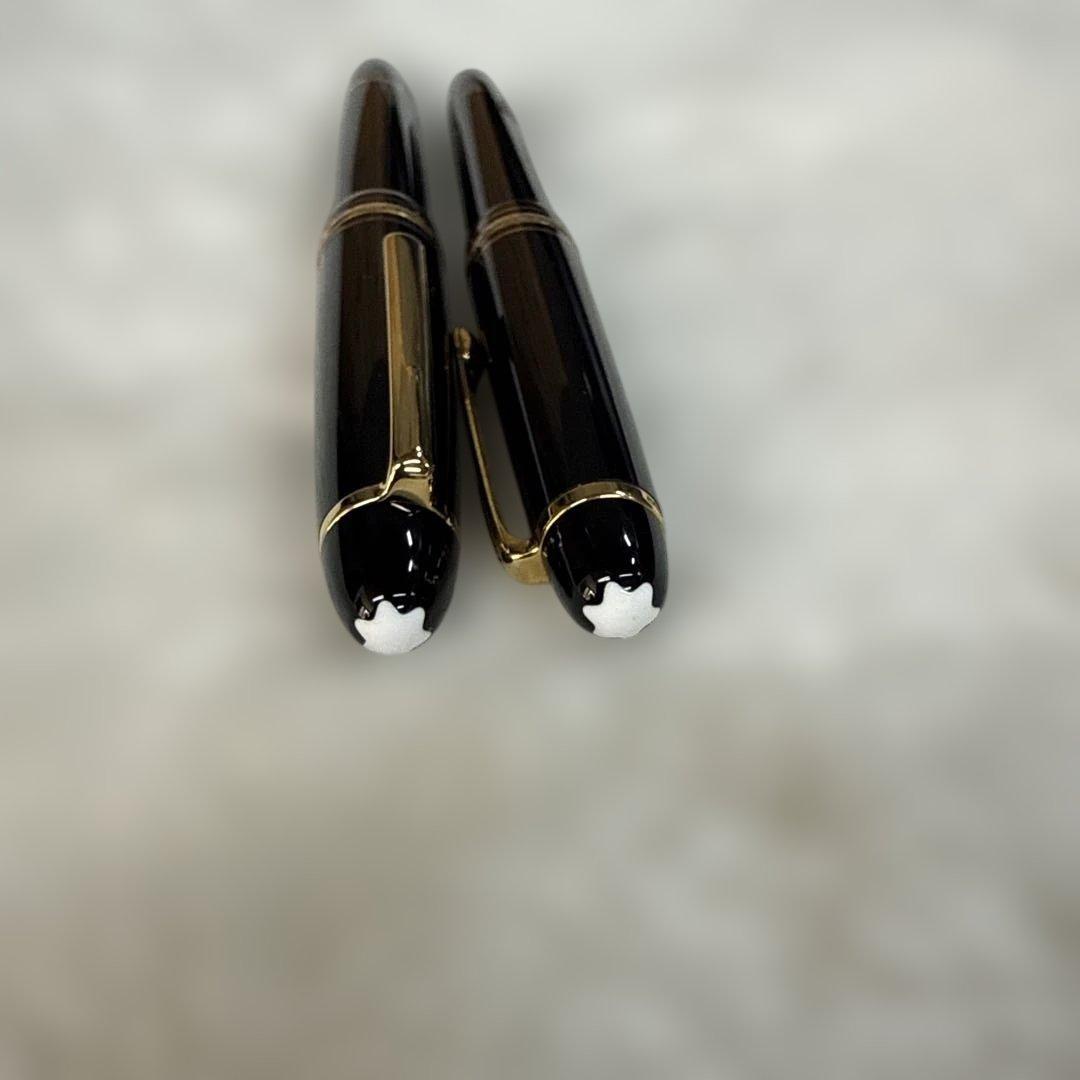 Montblanc 万年筆 2本セット レザーケース付き - メルカリ