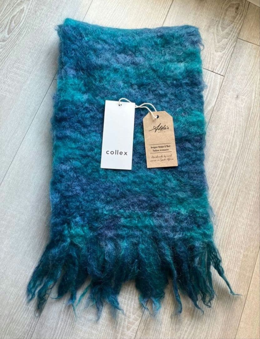 【美品】「Adele's MOHAIR (アデーレ モヘア)」大判マフラー Adele's MOHAIR】マフラー ティペット – BASIC AND ACCENT ONLINE STORE