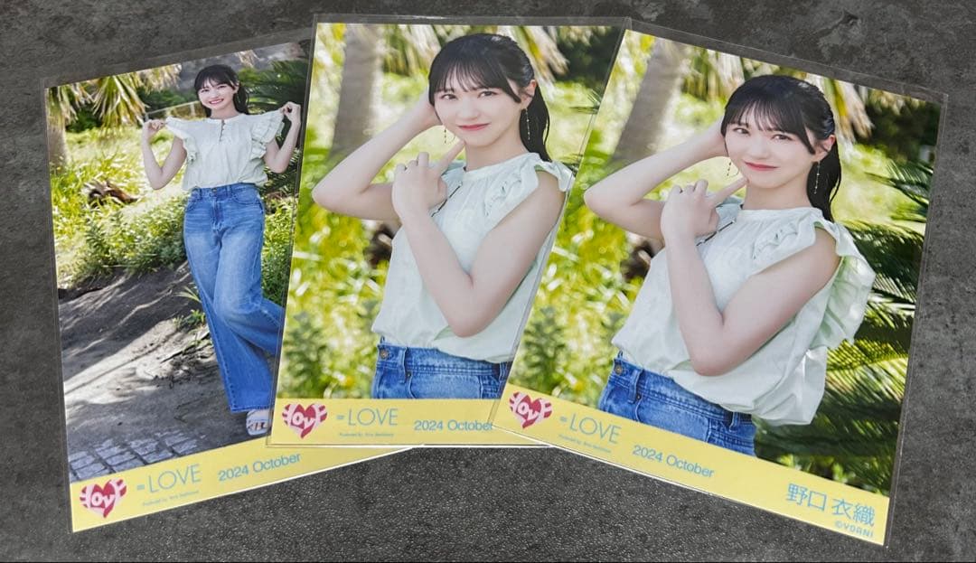 イコラブ 野口衣織 生写真 海とレモンティー セミコン+チュウ - メルカリ