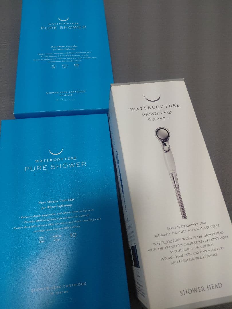 WATER COUTURE 浄水シャワー　カートリッジ10個セット×２セット ウォータークチュール 2点セット 浄水シャワー用 浄水カートリッジ3個