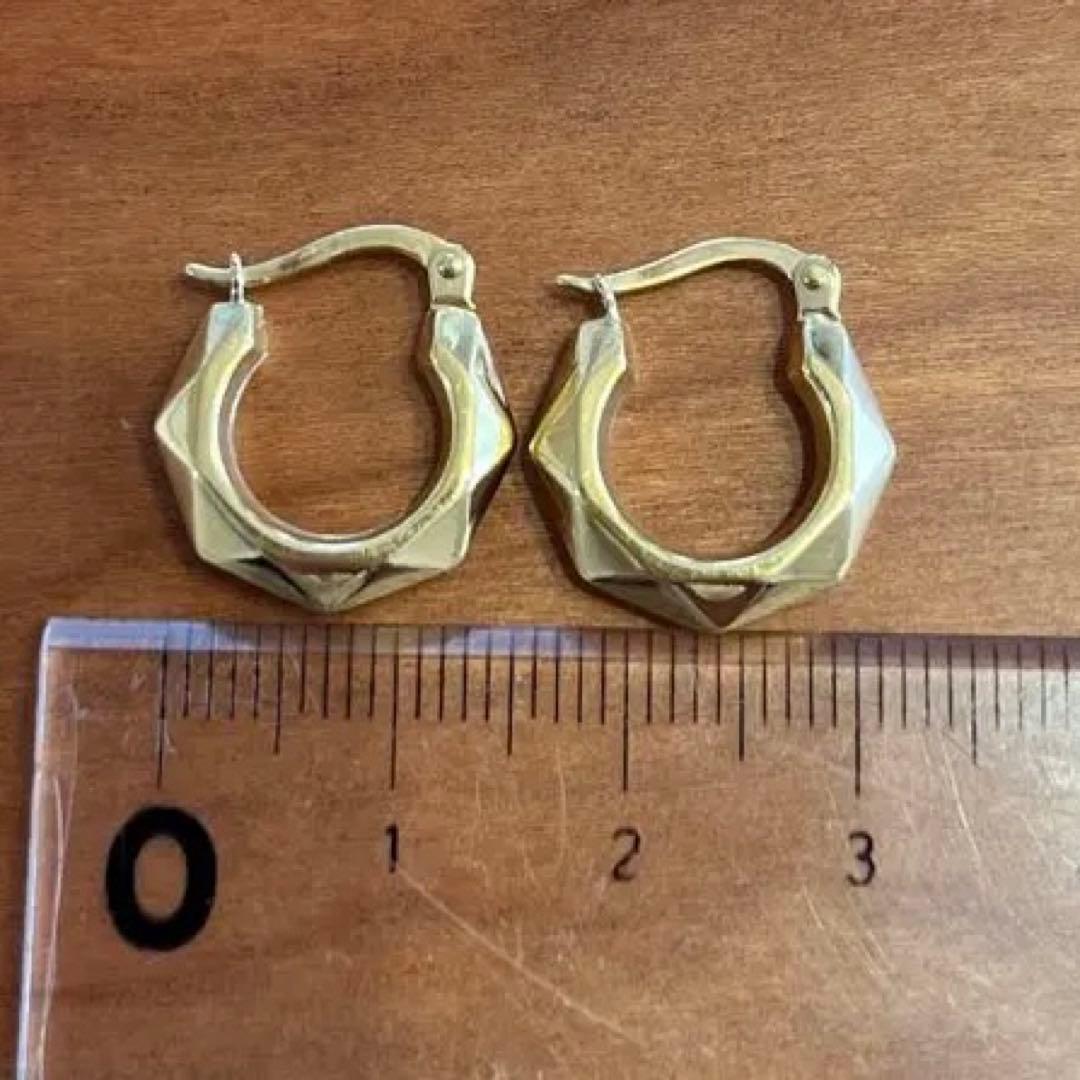 ウノアエレ18k フープピアス 18金 ピアス ウノアエレ 正規品 ショッパー付き イタリア製 K18 フープ
