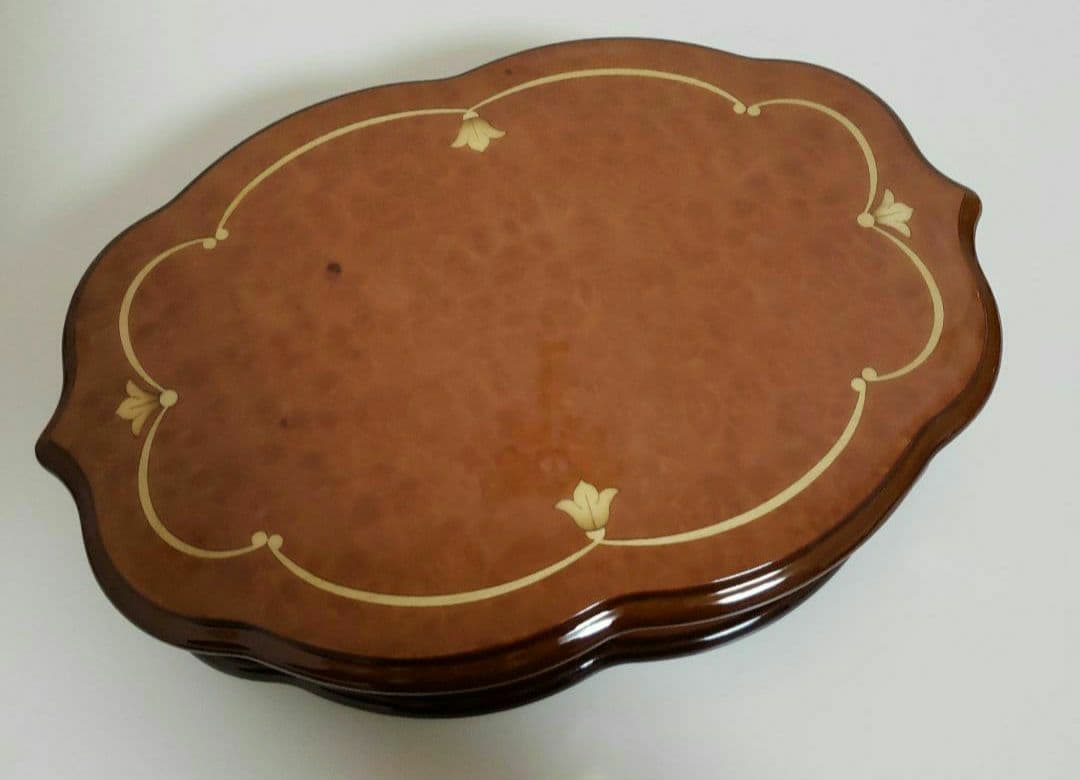 ☆新品☆リュージュ72弁オルゴール 月の光 リーフ型象篏細工 - メルカリ