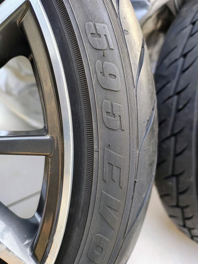 FINALIST ファイナリスト 595EVO 245/35R19 4本 バリ山 - メルカリ