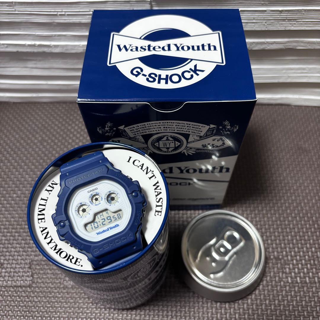 Wasted Youth x G-Shock カシオ verdy 腕 時計 青 G-shock Wasted Youth Collaboration Release Info | Hypebeast