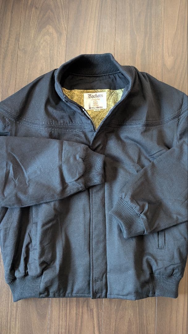 G*P様 カップショルダージャケット ダービージャケット L 黒 未使用 ビンテージ】【KNIGHTSBRIDGE】ナイツブリッジ【黒】【カップ