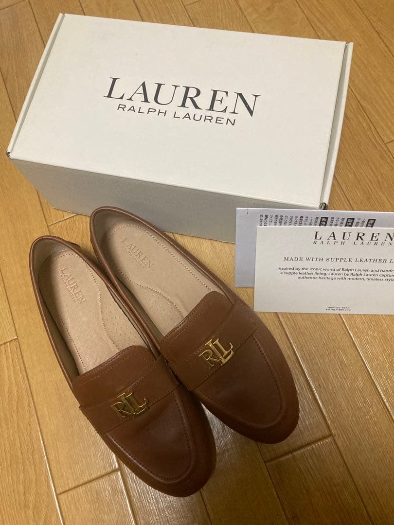 【美品】LAUREN RALPH LAUREN ローファー　37 中古・古着通販】LAUREN RALPH LAUREN (ローレンラルフローレン