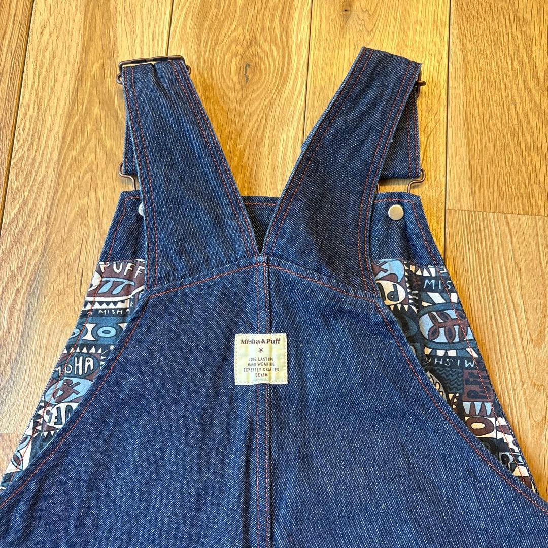 misha and puff zip overall デニムオーバーオール 6y - メルカリ