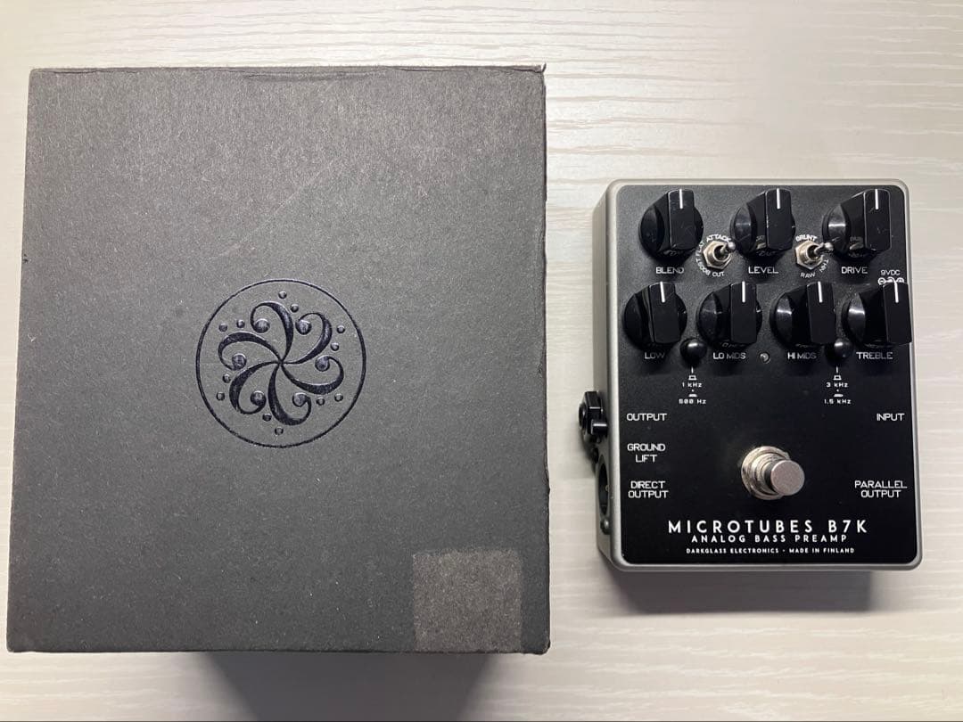 MICROTUBES B7K V2 Darkglassベースプリアンプ Darkglass Electronics Microtubes B7K Ultra V2 with AUX in ベース用