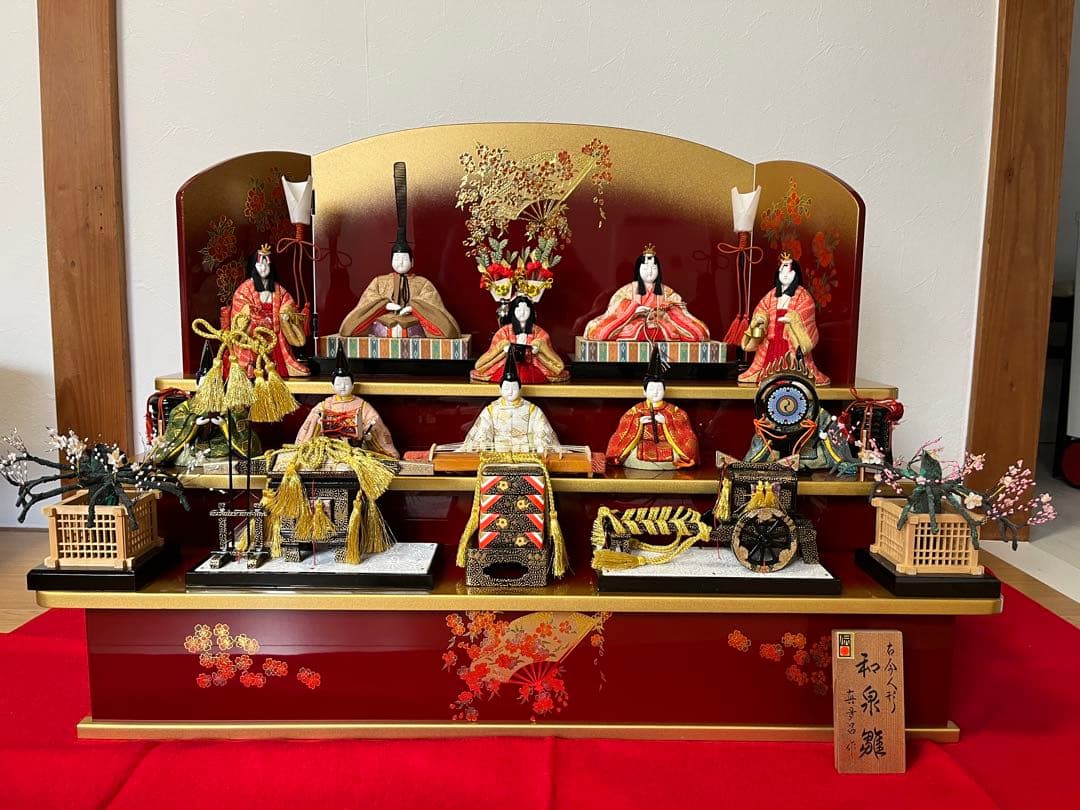 真多呂人形　木目込　和泉雛セット 真多呂人形 | 雛人形,親王飾り 正絹 和泉雛 | 雛人形(ひな人形)、五月