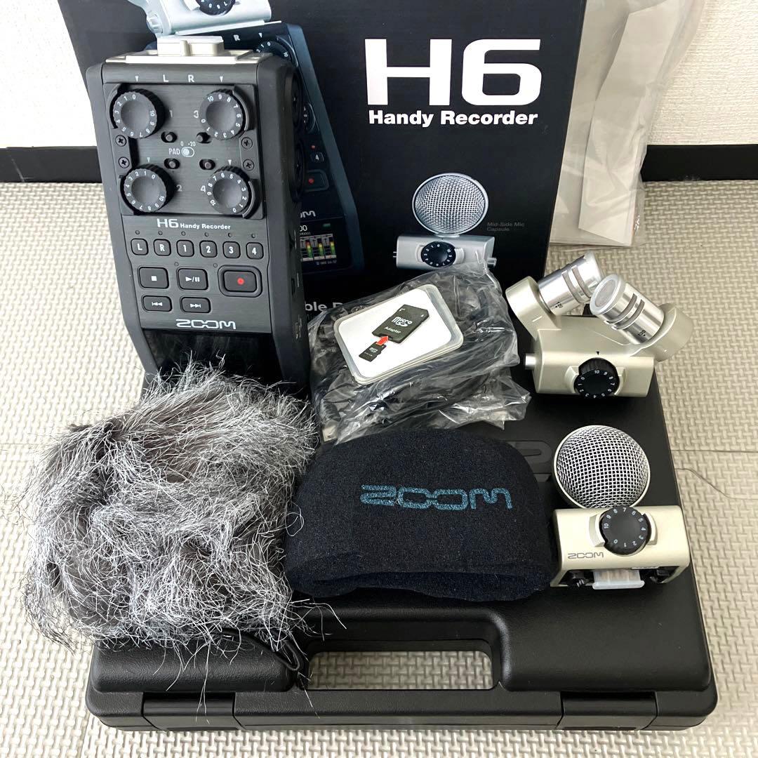 zoom h6 - 配信機器・PA機器・レコーディング機器オンライン で 販売
