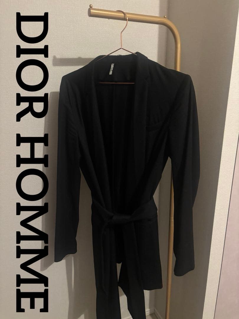 DIOR HOMME アシンメトリーコート 2010023S0009_m1_a001.jpg