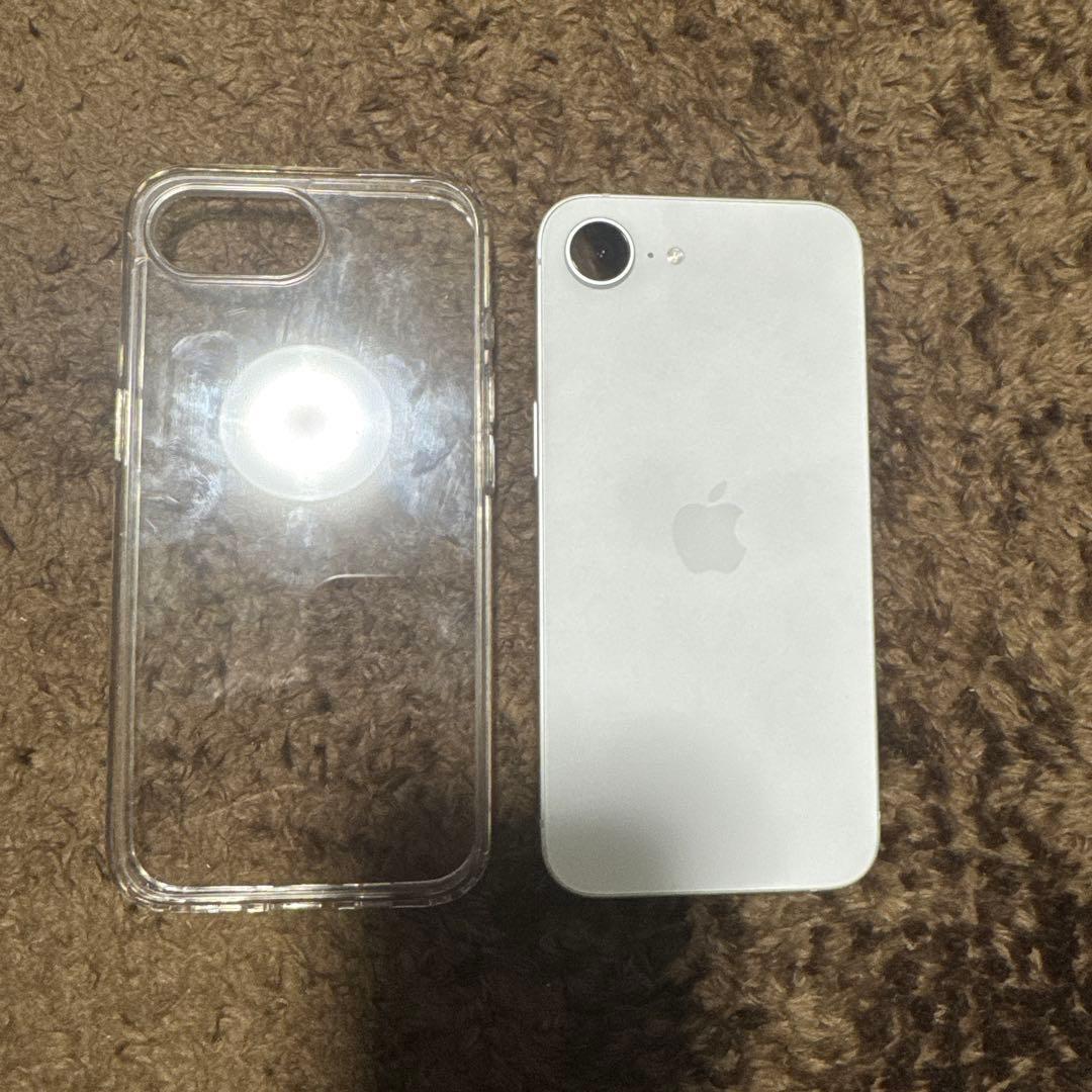 <美品>iPhone16e 白128GB バッテリー100% iPhone16 128GB ホワイト SIMフリー バッテリー100｜Yahoo!フリマ（旧