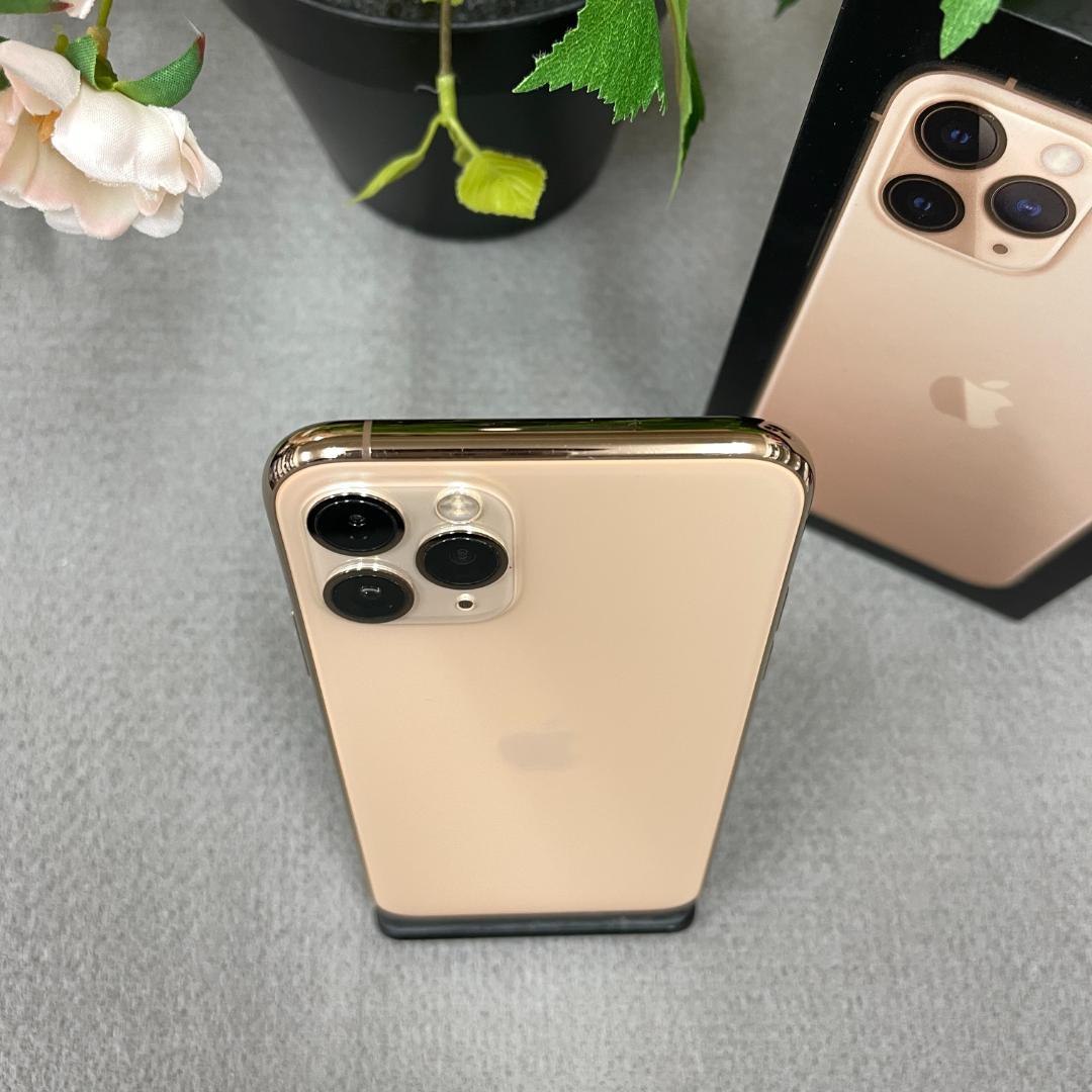 iPhone 11Pro 64GB ゴールド 国内SIMフリー 送料無料 - メルカリ