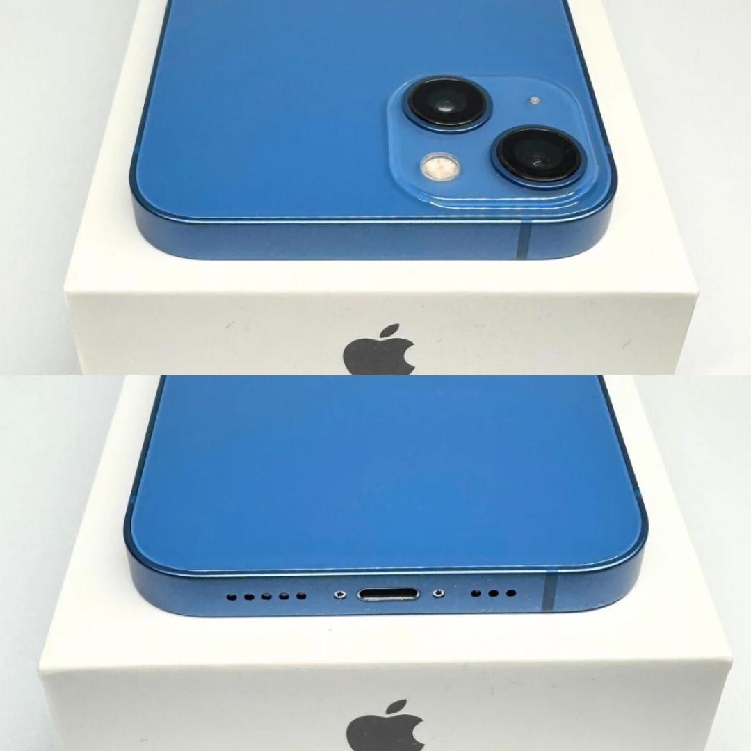 iPhone13 256GB バッテリー新品 SIMフリー ブルー - メルカリ
