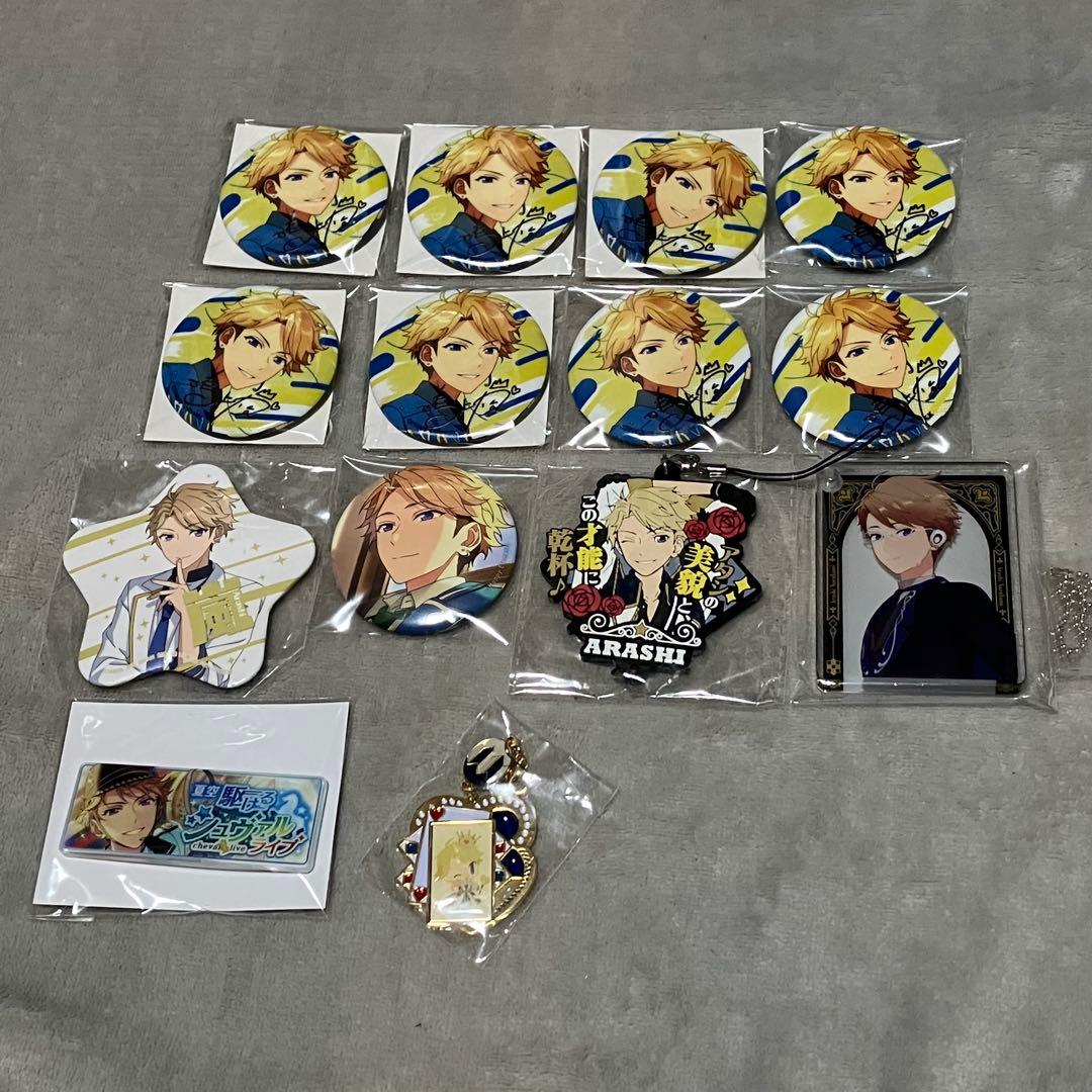 あんスタ Knights 鳴上嵐 アクスタ 缶バッジ 他 まとめ売り - メルカリ