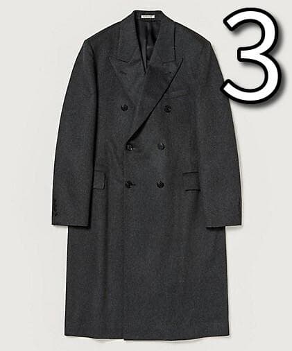 25AW AURALEE CASHMERE MOLESKIN COAT サイズ3 - メルカリ