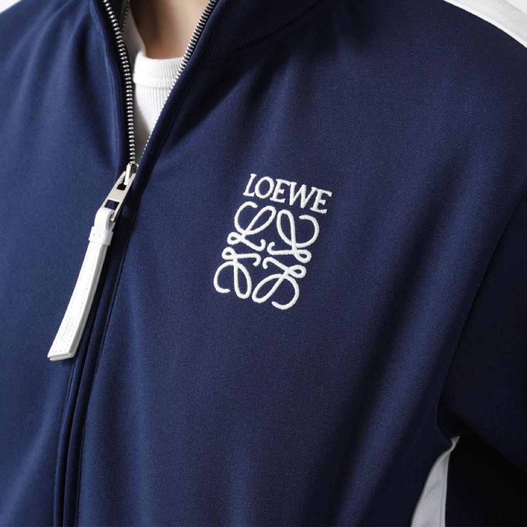 ロエベ LOEWE ネイビー トラックジャケット S トラックスーツ - メルカリ