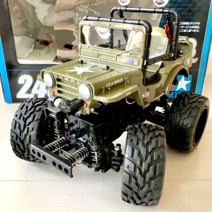 ☆美品☆ タミヤ GF-01 シャーシ ワイルドウイリー2 ボディ XB - メルカリ