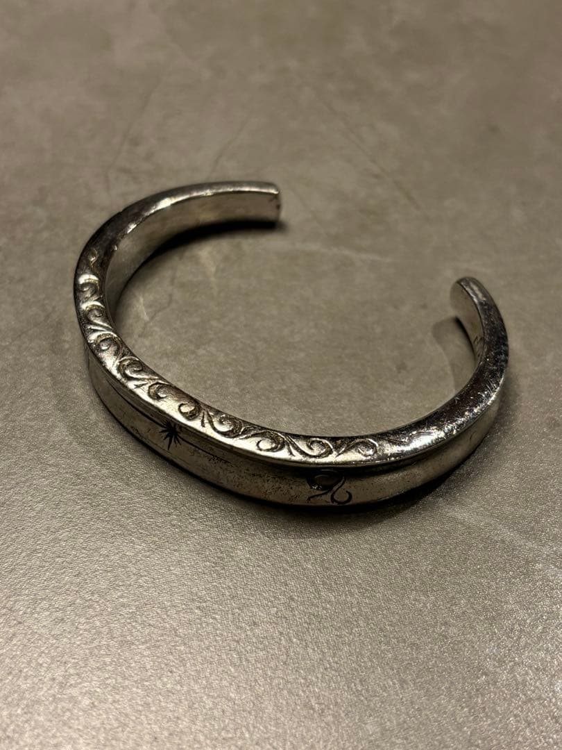 SAAD アラベスク サンシンボル シルバー925 バングル B-20-S アラベスク サンシンボル シルバー925バングル｜全てのシルバー