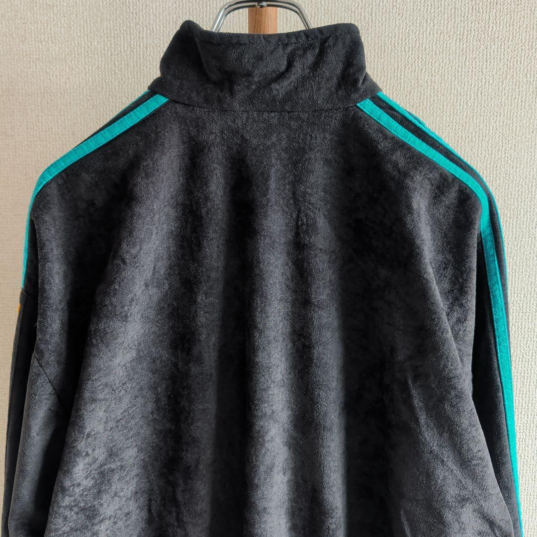 80s アディダス ベロア トラックジャケット ユーロ古着 フランス製