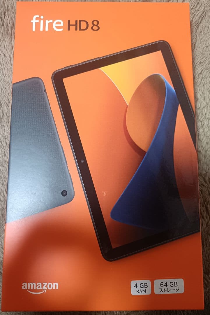 Amazon Fire HD 8 4GB RAM 64GB 第12世代 FireタブレットPC Fire HD 8(第12世代 - 2024年発売) ブラック