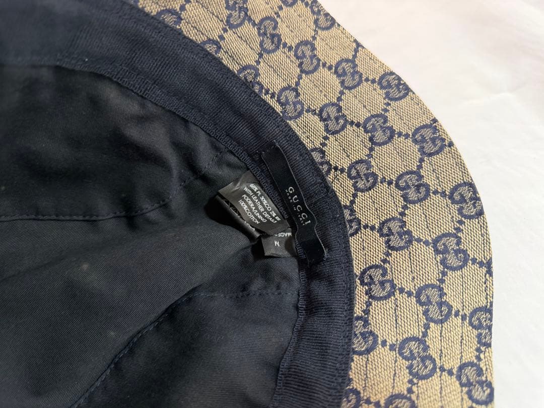 NR/11.29/19 ▶︎GUCCI バケットハット　帽子　GGロゴ