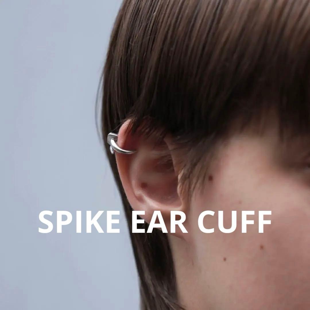 ま*ろ様 美品 CTHY HERITAGE シルバー / SPIKE EAR C 槌目 メンズ イヤーカフ/シルバー925 シンプル/SND-064