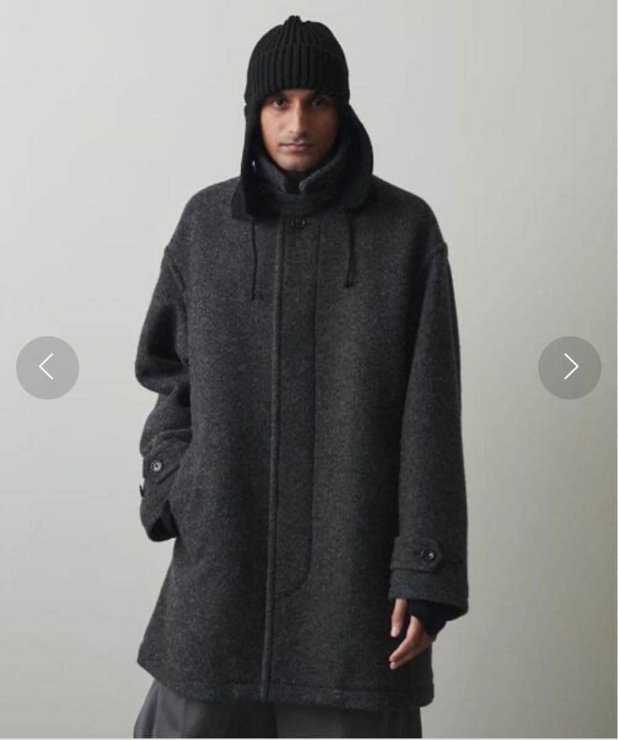 StevenAlan⭐︎KNIT FLEC HALF BALMACAANCOAT Steven Alan（スティーブンアラン）の「＜Steven Alan＞ KNIT FLEC