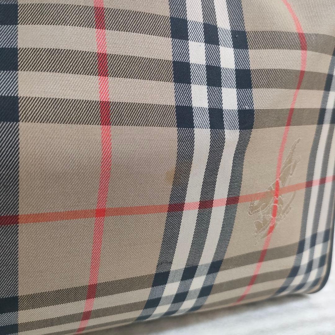 Burberrys バーバリー ノバチェック ボストン ラージ ヴィンテージ