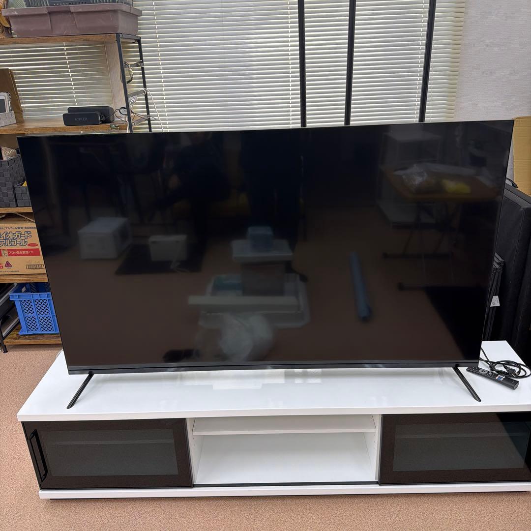 ORION✖️ニトリチューナーレステレビ本体　65インチ 65型 4K チューナーレス 液晶テレビ (NGL65U01 ブラック)(リサイクル
