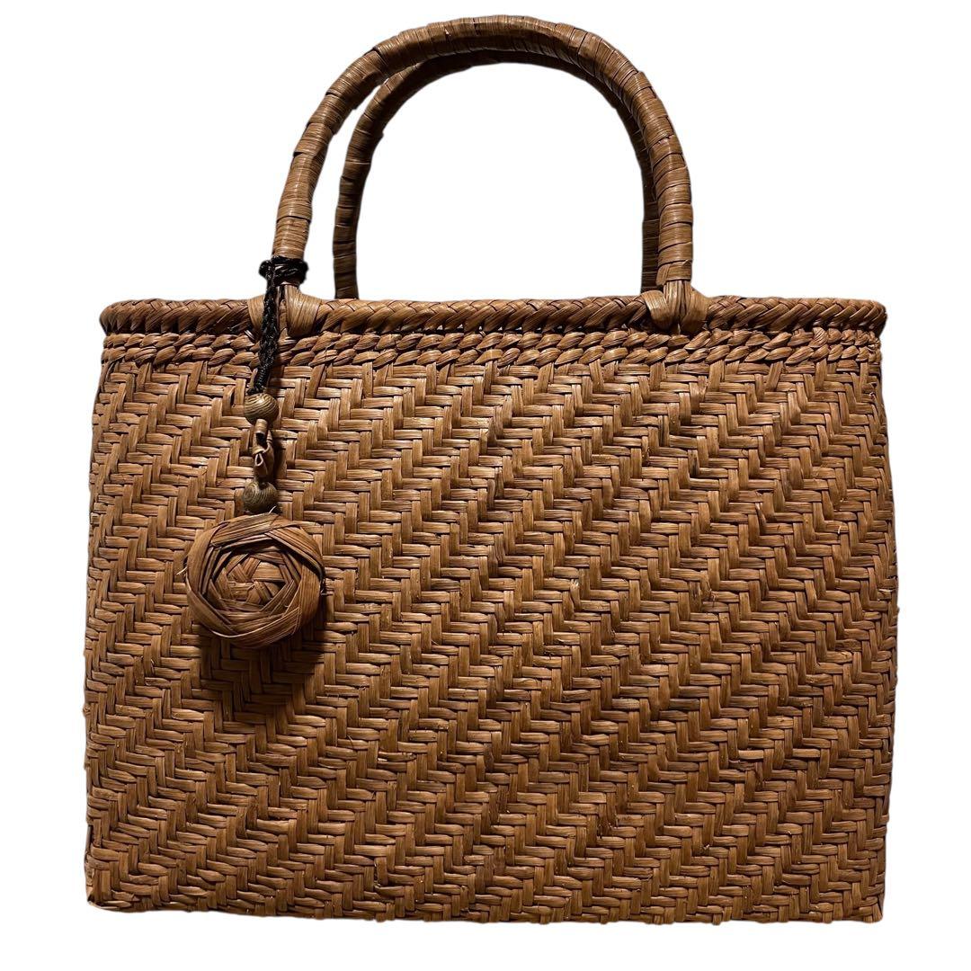 torakosan山葡萄 かごバッグ　内布付き 山葡萄 かごバッグ 1年保証付き 内布付き 山ぶどう やまぶどう 蔓 天然