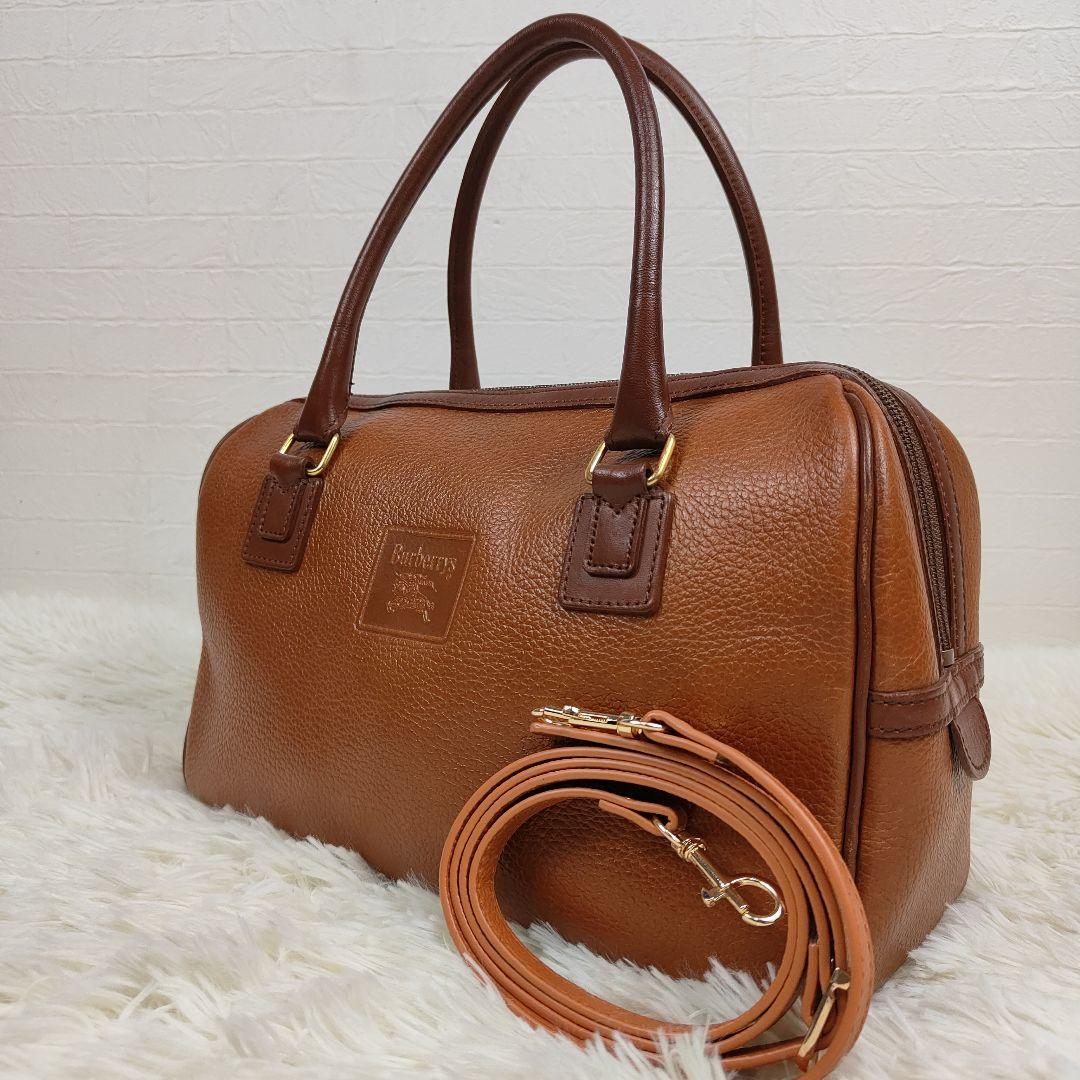 BURBERRY　ミニボストン　ノバチェック　2way ショルダー　シボ革　革 楽天市場】【バッグ】BURBERRY バーバリー ノバチェック ミニボストン