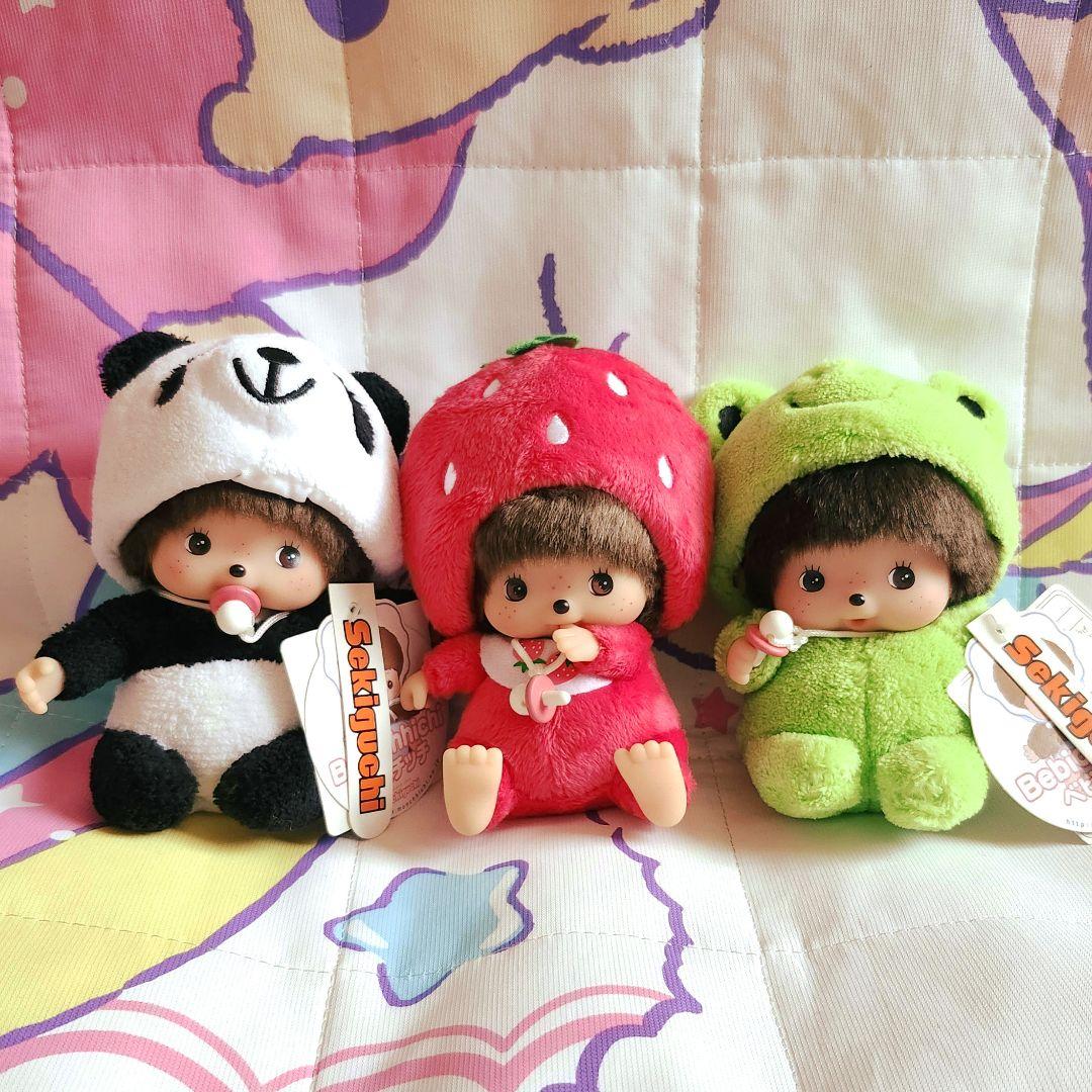 いちごのベビチッチさん モンチッチ Sサイズ お座り Sekiguchi - メルカリ