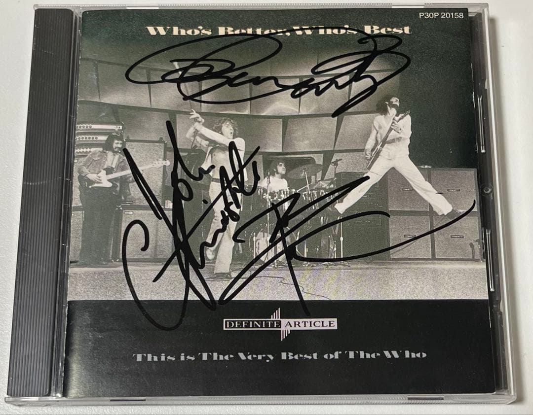 The Who サイン入りCD 40CD+20DVD 直筆サイン】THE WHO: 2006 TOUR V.1 - メルカリ