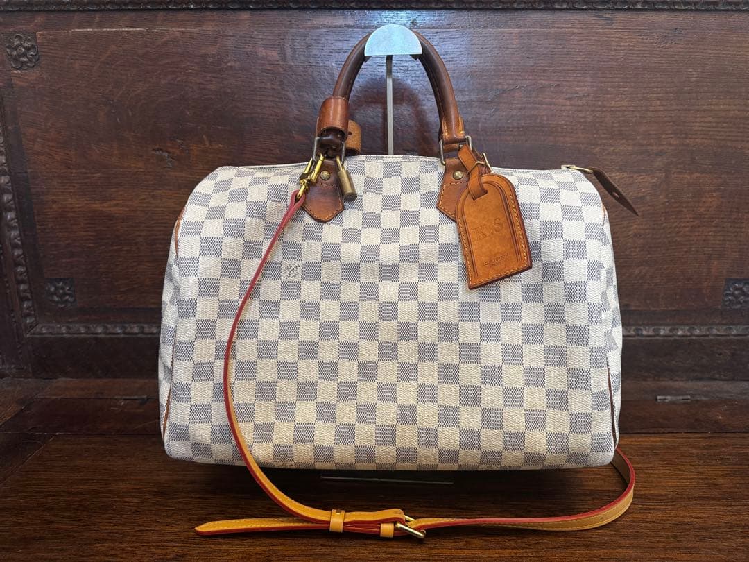 LOUIS VUITTON ダミエアズール　スピーディ35 パドロック 楽天市場】【バッグ】LOUIS VUITTON ルイ ヴィトン ダミエアズール