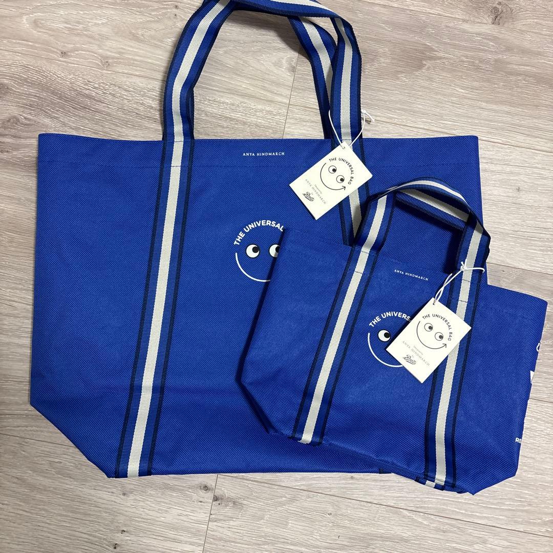 【新品未使用】アニヤハインドマーチ エコバッグ　ユニバーサルバッグ Boots アニヤ・ハインドマーチ」がついにオリジナルの“ユニバーサルバッグ”を